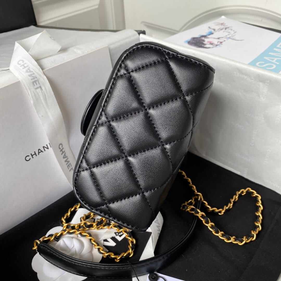 Chanel 23S handle cosmetic bag (high-end grade) - Image 6
