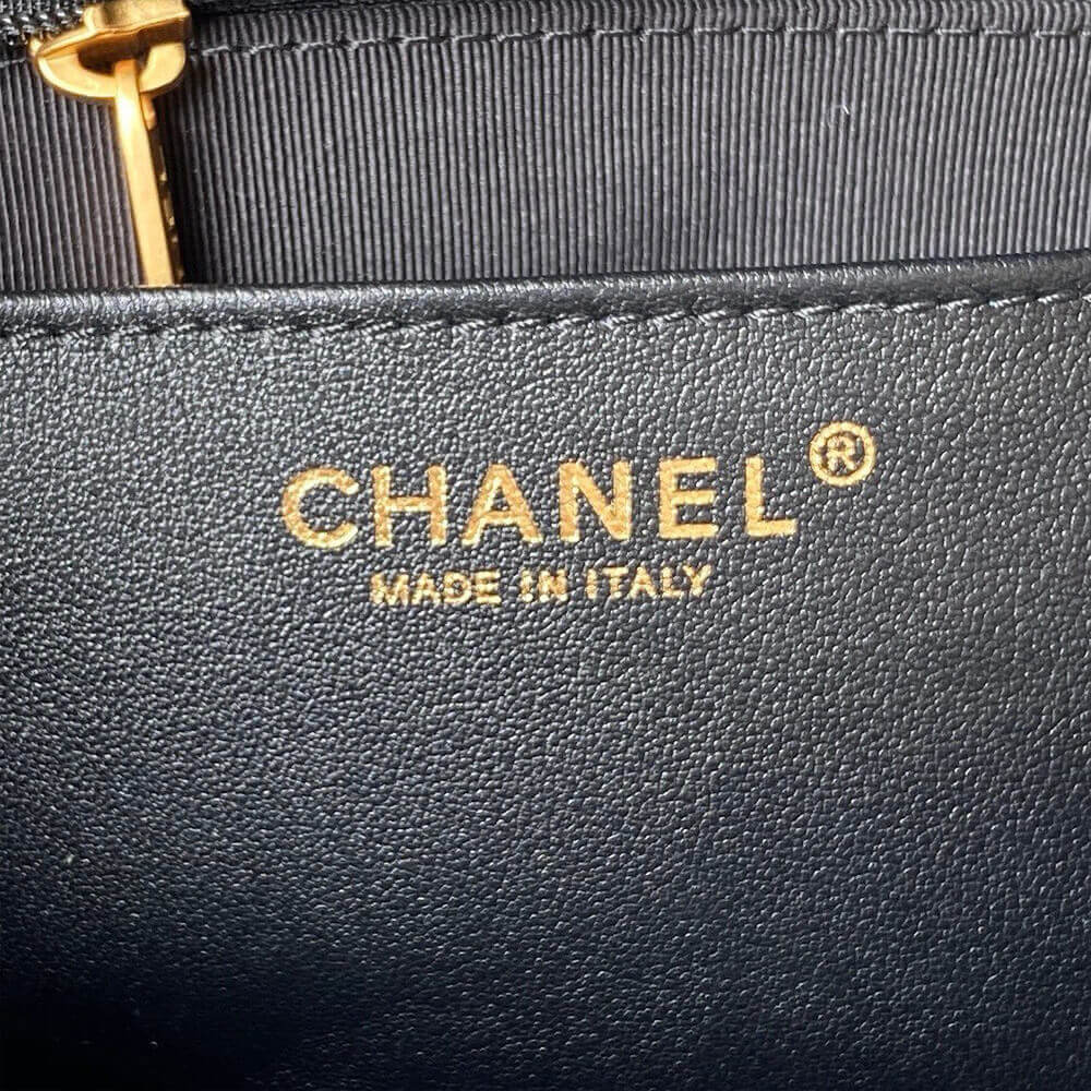 Black CHANEL MINI FLAP - Image 7