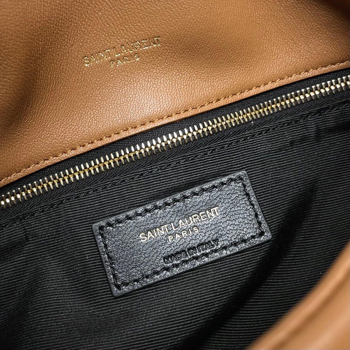 Caramel YSL Toy Puffer in lambskin - Image 7