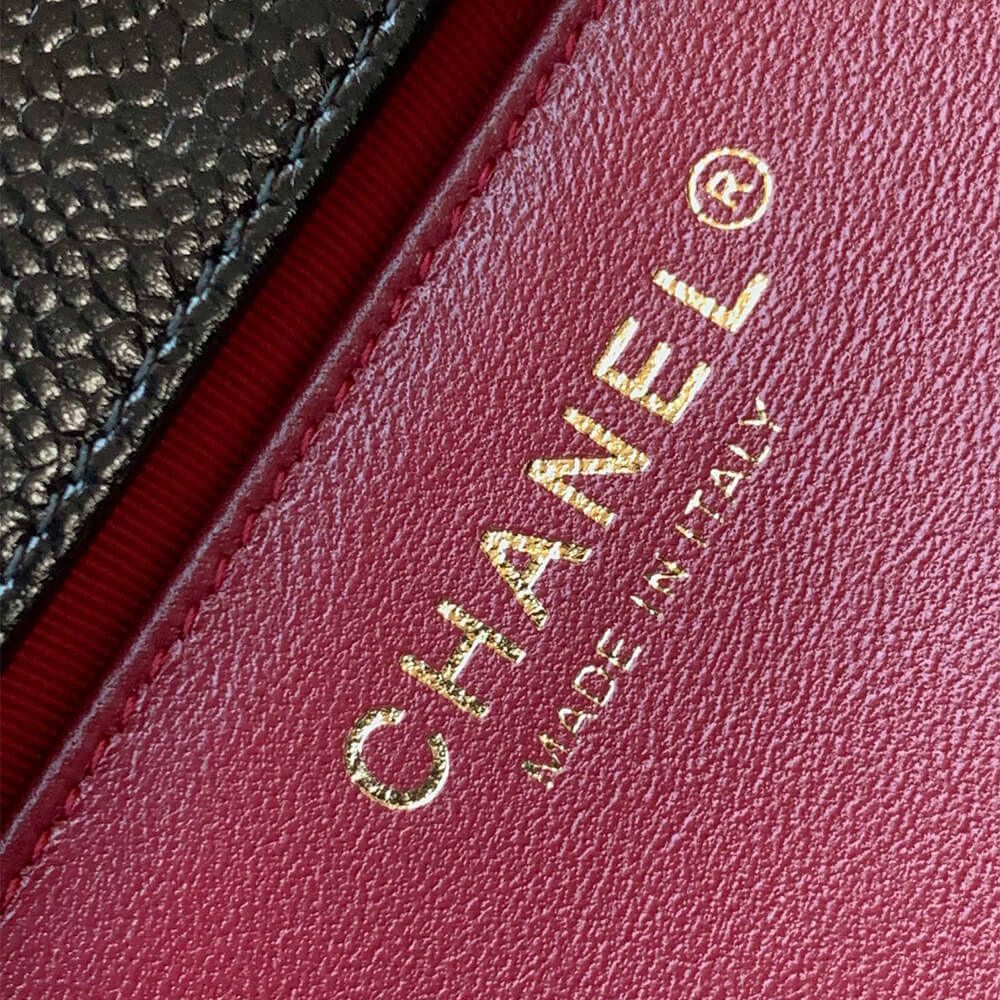 Black CHANEL Mini Flap Bag (high-end grade) - Image 7