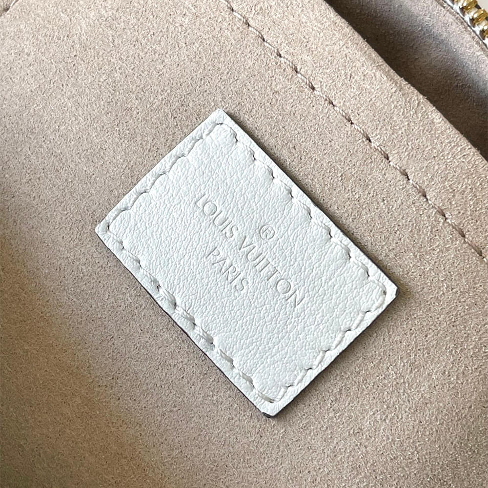 White Blanc LV Speedy Bandouliere 20 (high-end grade) - Image 7