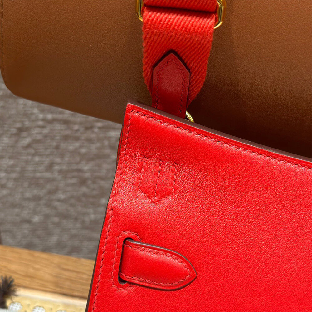 Red Hermes Jypsiere Mini - Image 7