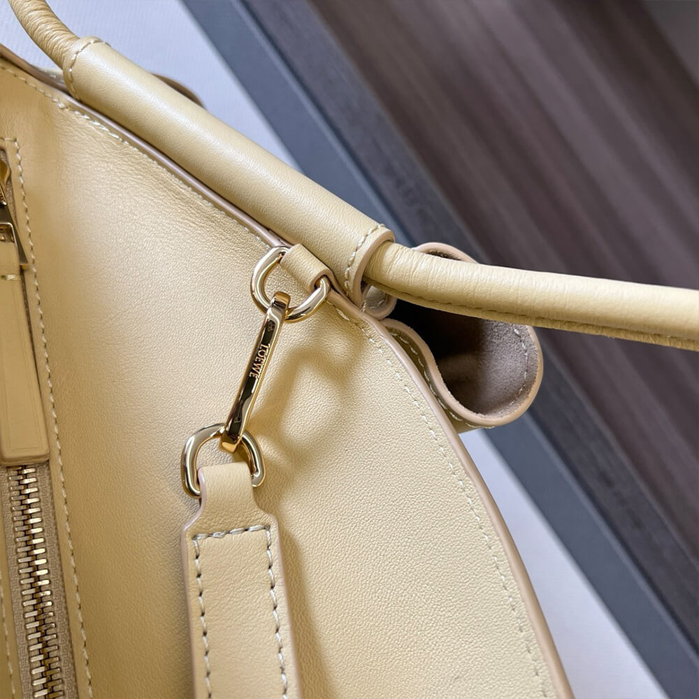 Yellow Loewe Small Paseo bag in shiny nappa calfskin (high-end grade) - Image 7