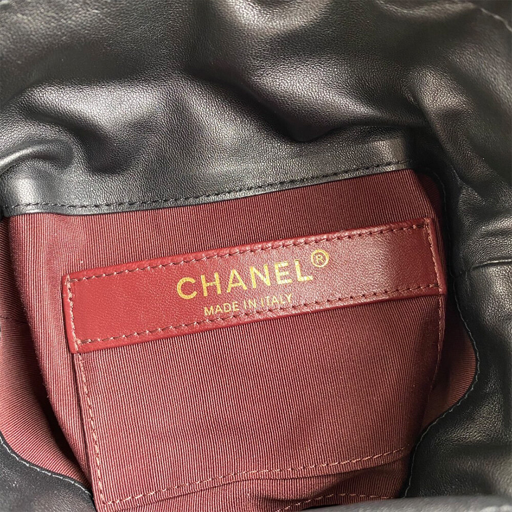 CHANEL Small Drawstring Bag - Image 7