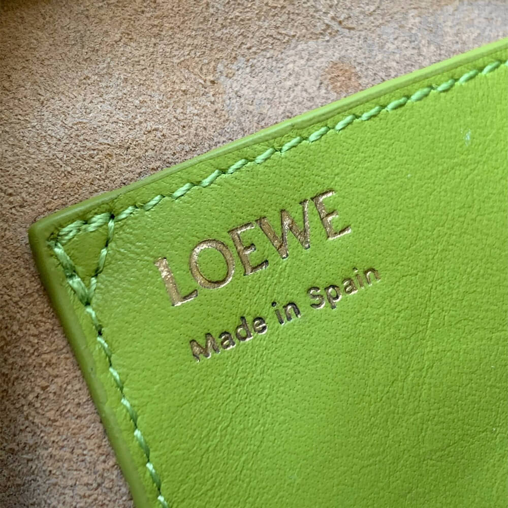 Gold LOEWE Amazona 23 Cropped bag in nappa calfskin (HIGH-END GRADE) - Image 7