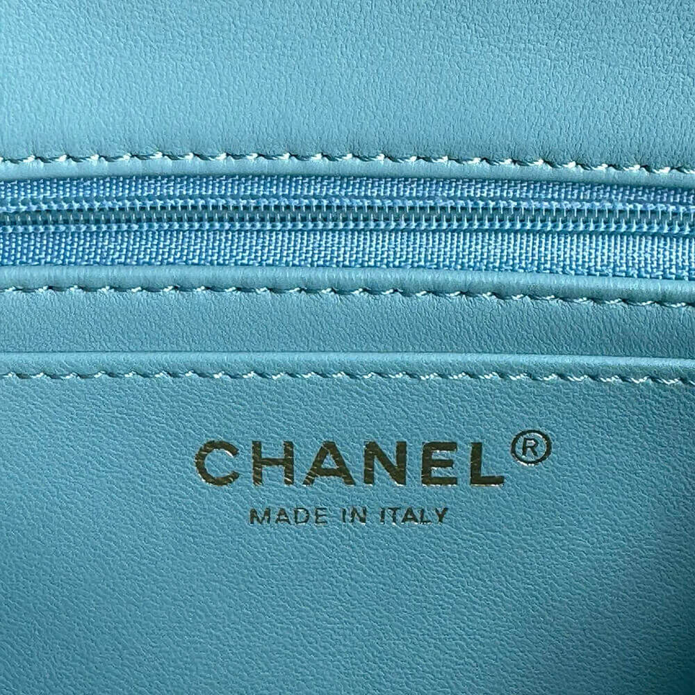 CHANEL Mini Classic Handbag With Top Handle - Image 7