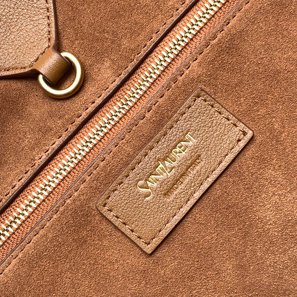 Brown YSL Y TOTE IN LEATHER (High-end grade) - Image 7