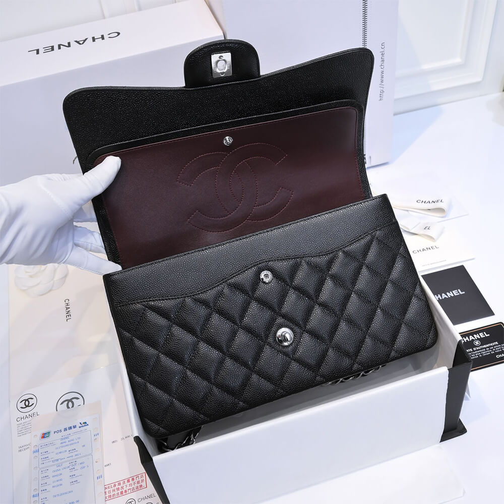 CHANEL LARGE CLASSIC HANDBAG - Image 7