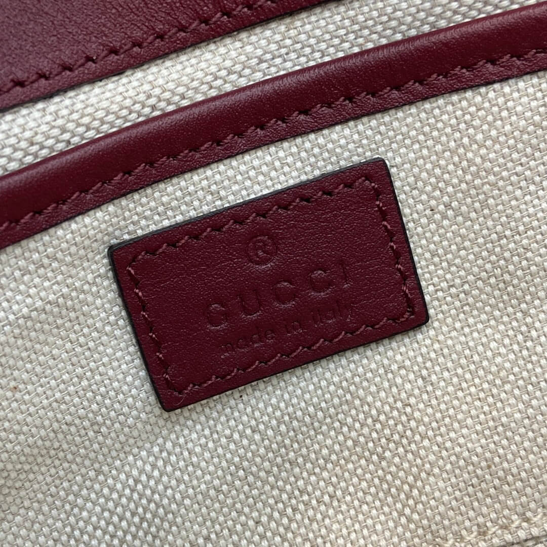 Dark Brown Gucci Horsebit 1955 Soft small top handle bag - Image 7