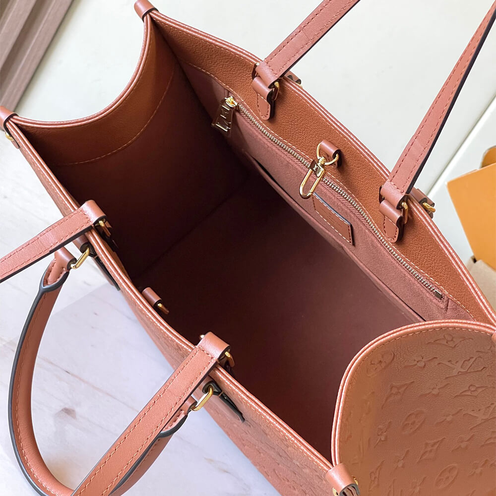 Cognac brown LV OnTheGo MM (high-end grade) - Image 8
