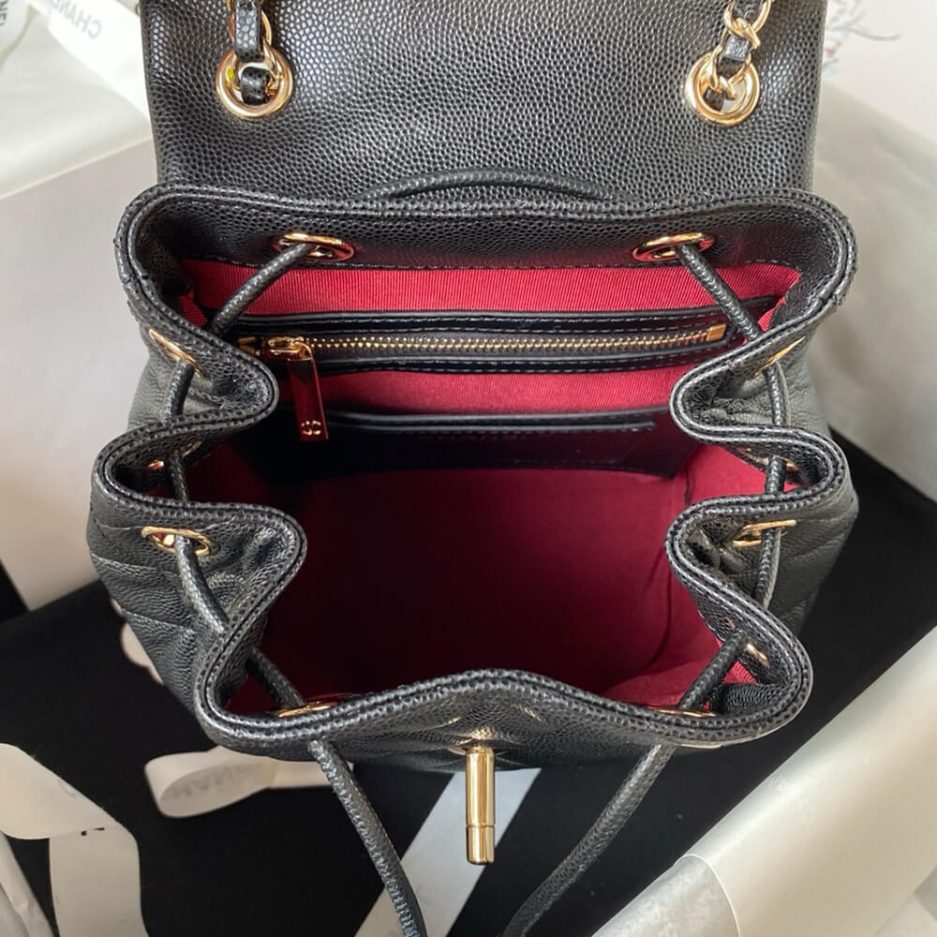 Black CHANEL BACKPACK (high-end grade) - Image 8
