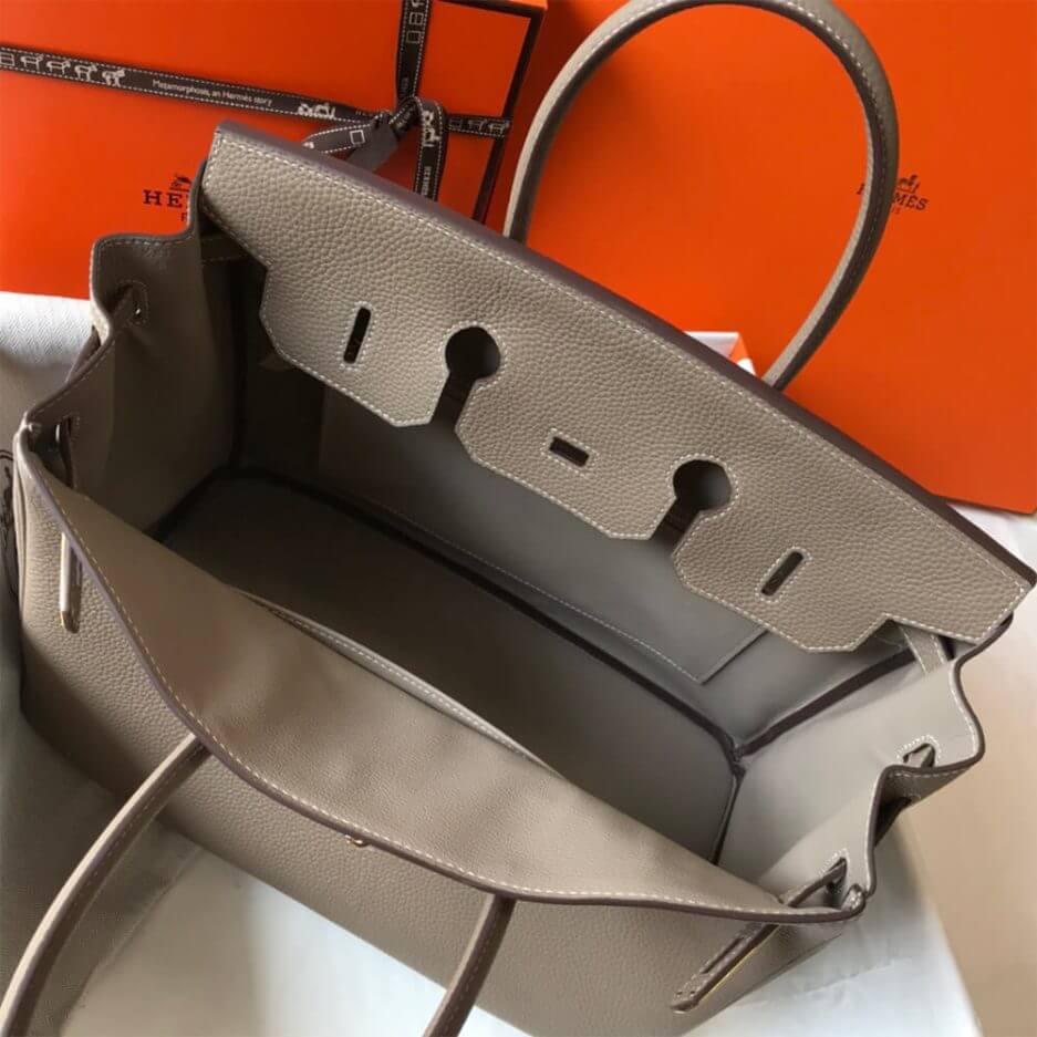 Etoupe Hermes Birkin 35 - Image 7
